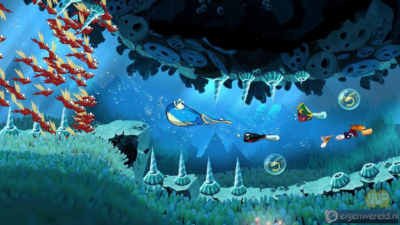 Screenshot van Rayman Origins