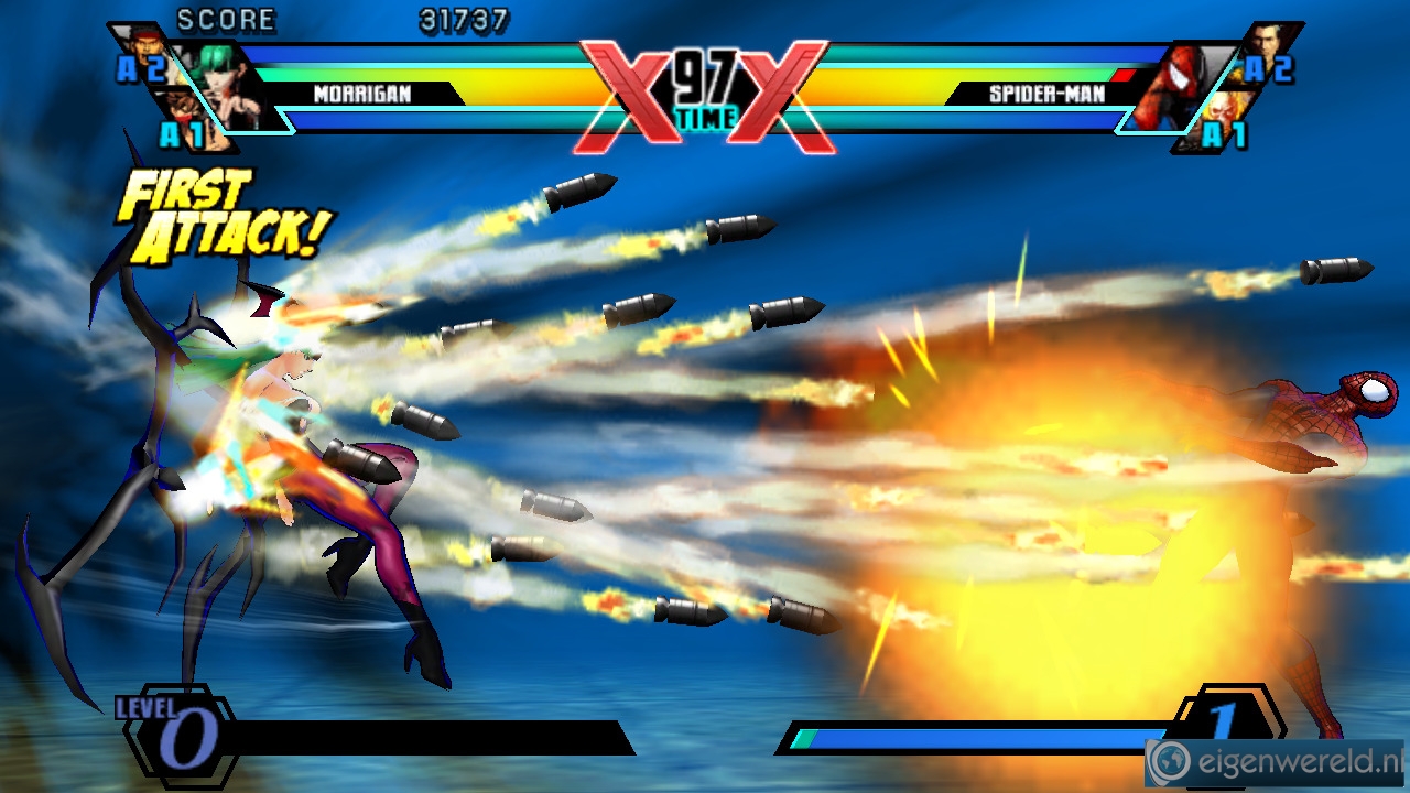 Screenshot van Ultimate Marvel vs. Capcom 3