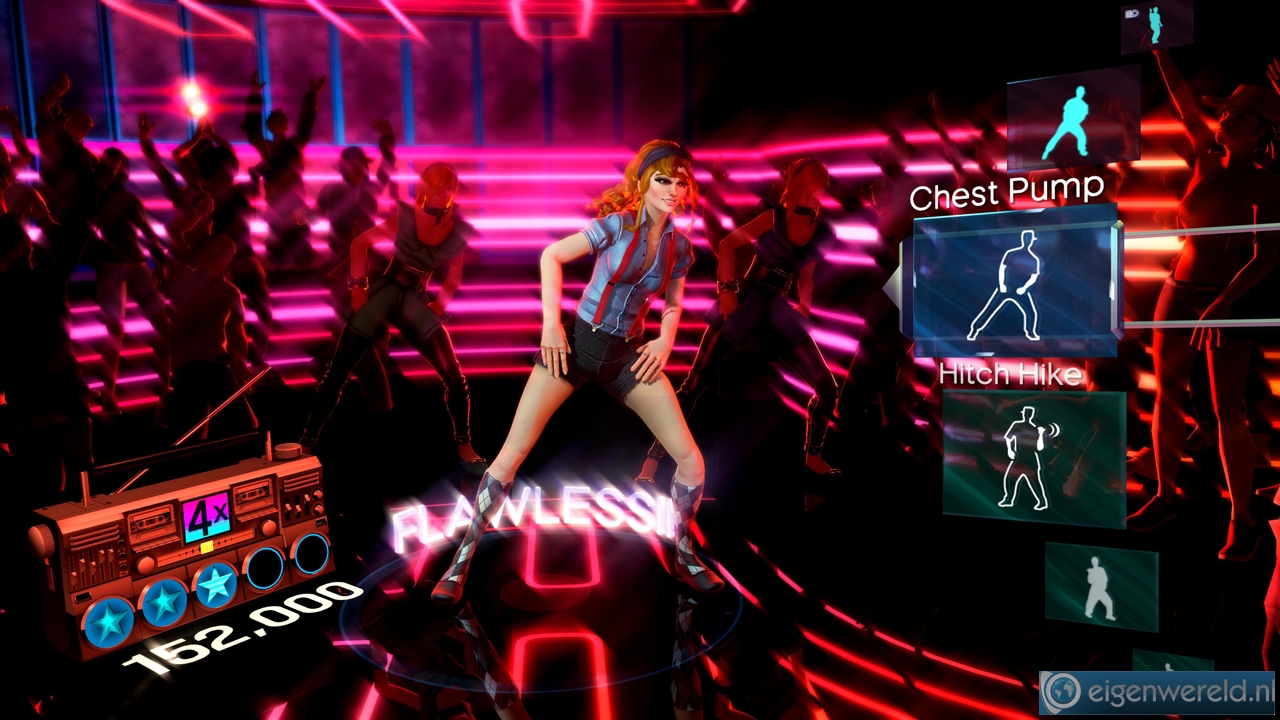 Screenshot van Dance Central