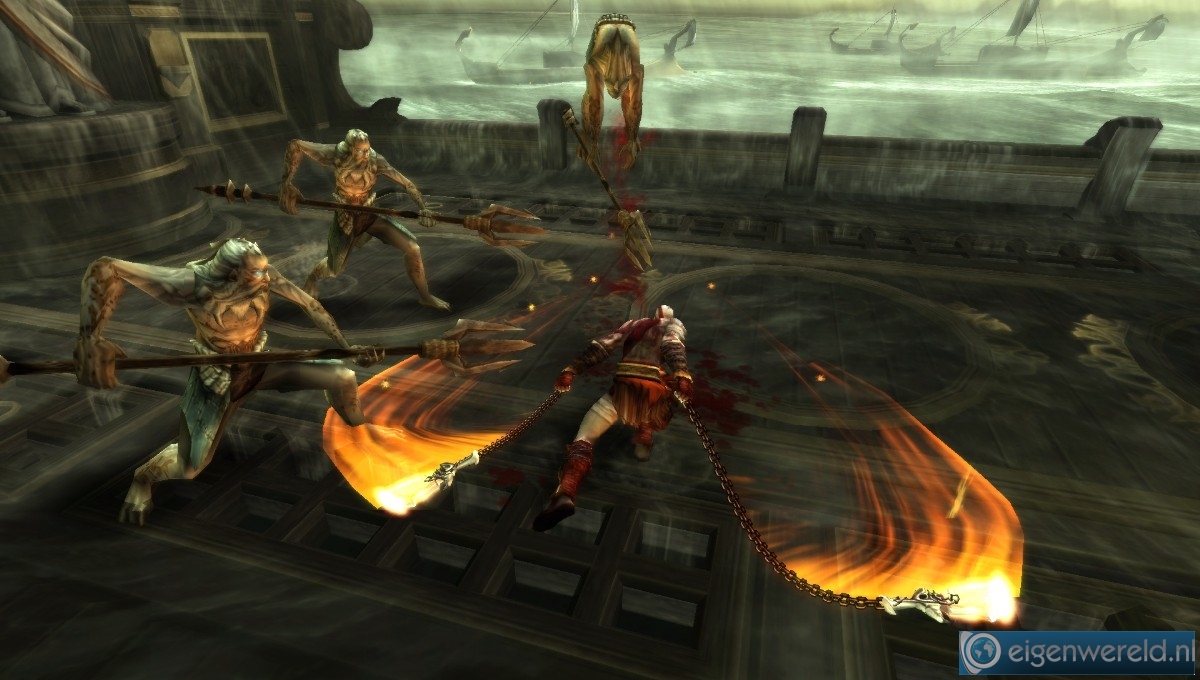Screenshot van God of War: Ghost of Sparta