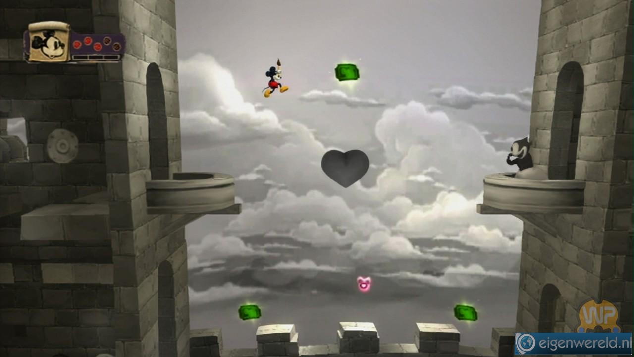 Screenshot van Epic Mickey