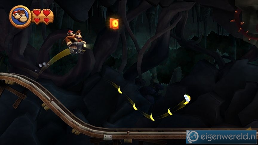 Screenshot van Donkey Kong Country Returns