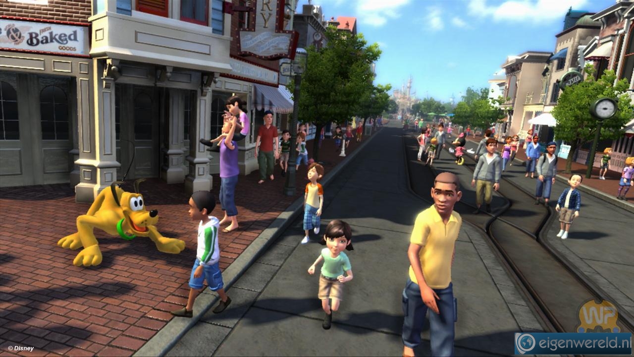 Screenshot van Kinect Disneyland Adventures