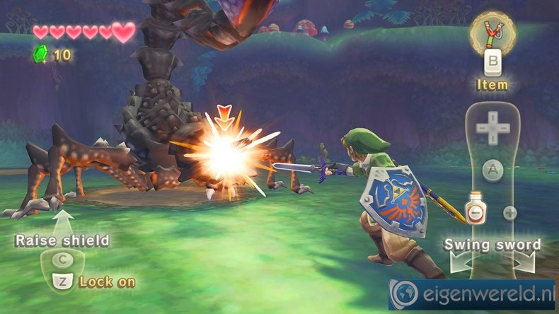 Screenshot van Legend of Zelda: Skyward Sword