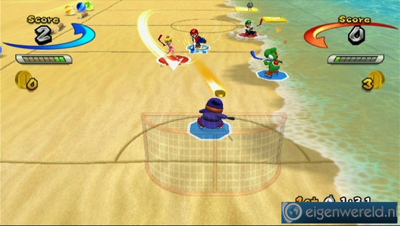 Screenshot van Mario Sports Mix