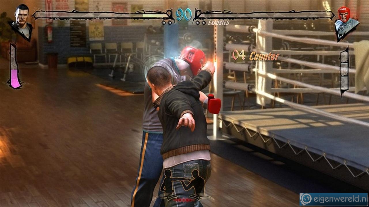 Screenshot van Fighters Uncaged
